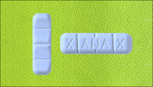 Blue Xanax Bars