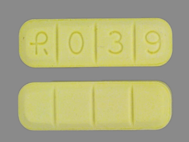 Yellow Xanax bars.