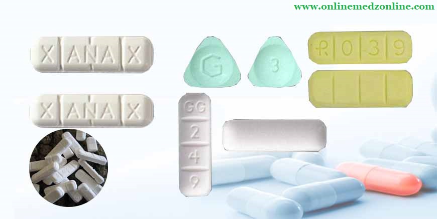 Types of Xanax bars. 